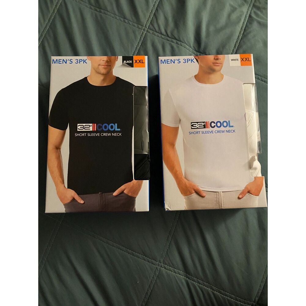 Men's XXL 32 Degree Undershirts 6 Total
